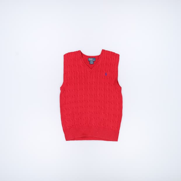 M 폴로 키즈 케이블 조끼 0402H1