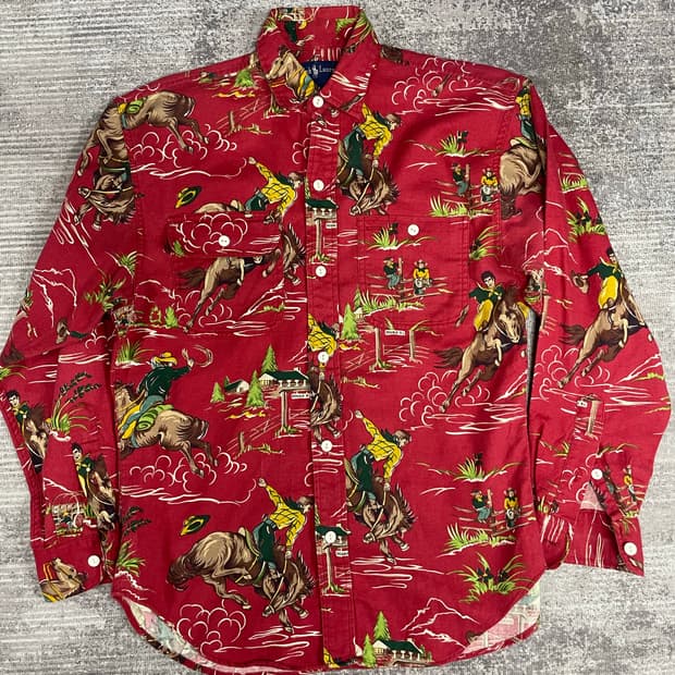 90s RALPH LAUREN rodeo shirt
