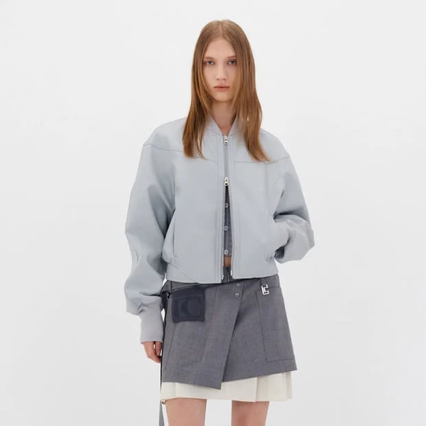 로우클래식 레더자켓