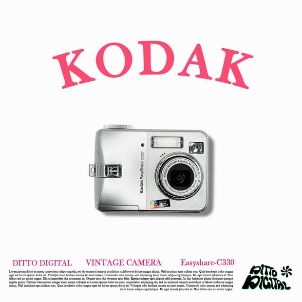 Kodak easyshare C330디카