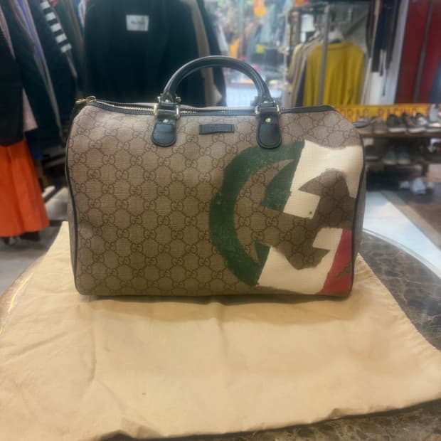 정품 구찌 보스턴 토트백 팝니다