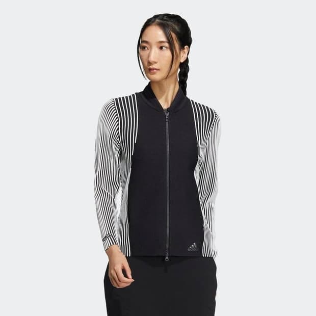 아디다스골프 여성 스테이트먼트 프라임 니트 골프집업 S