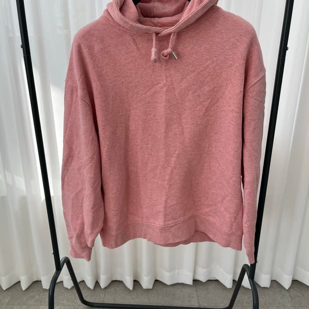 아크네 스튜디오 핑크 후드티 S