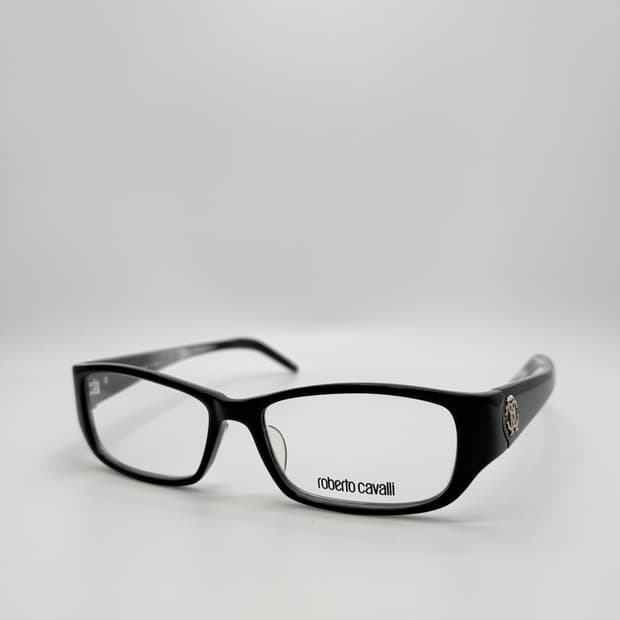 ROBERTO CAVALLI 블랙 사각 뿔테