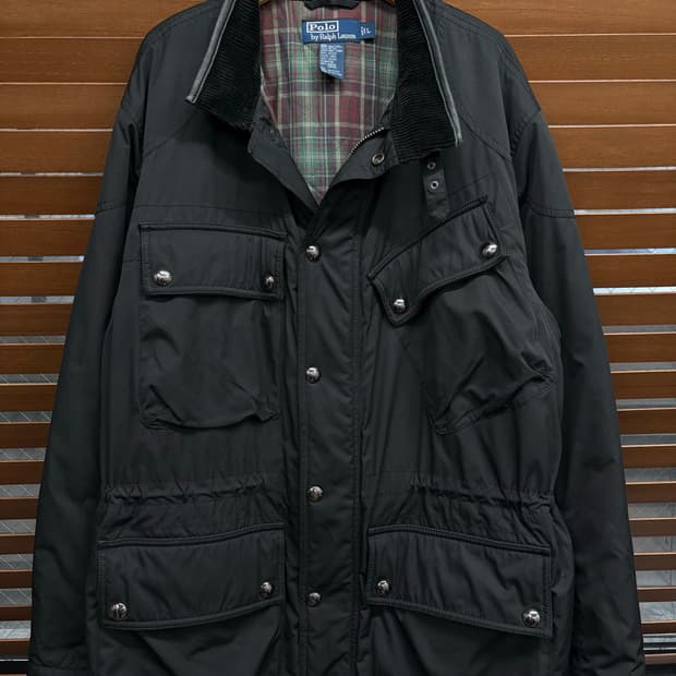 폴로 랄프로렌 포켓 벨티드 야상 자켓