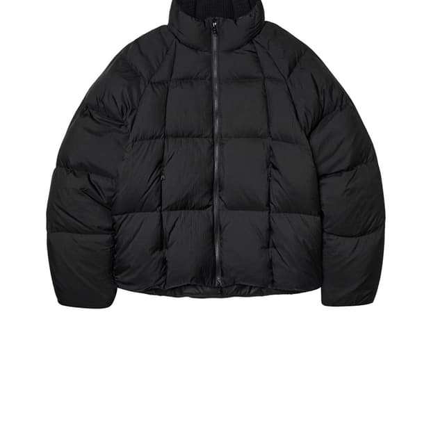 고요웨어 스너글 구스 다운 재킷 블랙 S