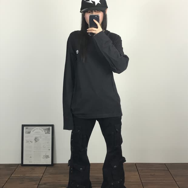Timberland Black Logo Long Sleeve