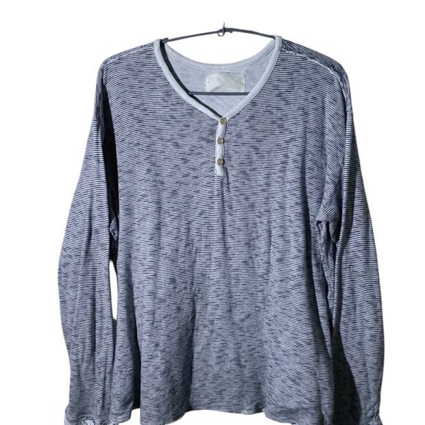 빈티지 스트라이프 롱슬리브