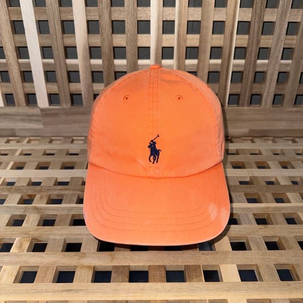 폴로 랄프로렌 오렌지 캡