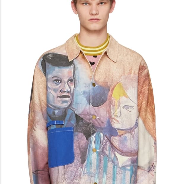 키드수퍼 프린팅 자켓 XL