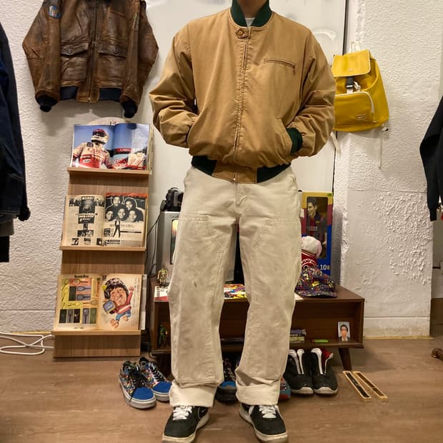 90s 폴로 랄프로렌 스포츠맨 블루종 자켓