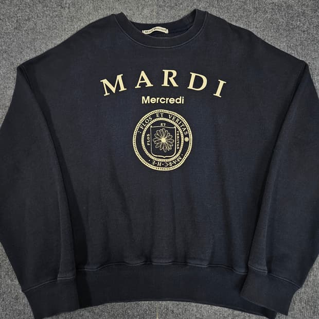 마르디 메크르디 맨투맨 스웻셔츠 급처