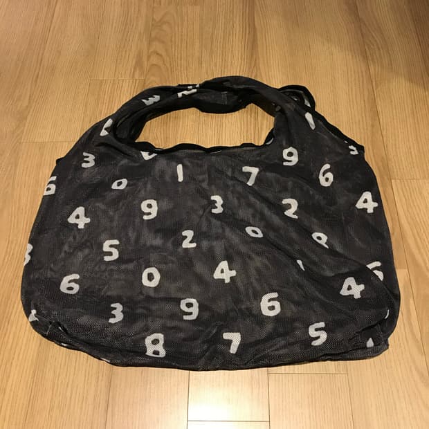 소우소우 접이식 메쉬 숄더백