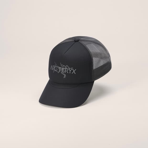 [L-XL] 아크테릭스 버드 워드 트러커 햇 블랙