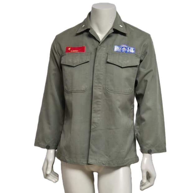 해병대 구형 육군보병학교 70년대 초군반 소위 민무늬 전투복 (M)