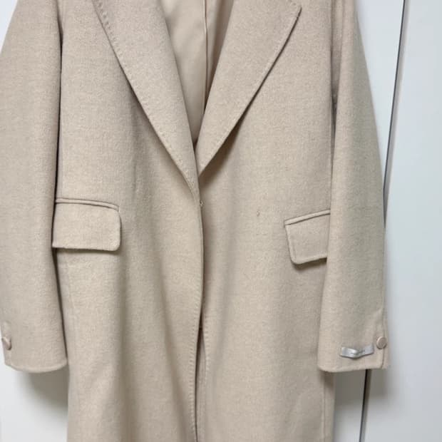 올리브데올리브 울 핸드메이드 코트 1사이즈