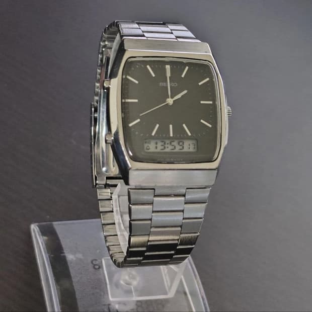 세이코 빈티지 쿼츠 시계