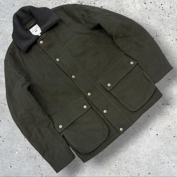[M] 유니클로 JW앤더슨 퀼팅 자켓 카키 B263