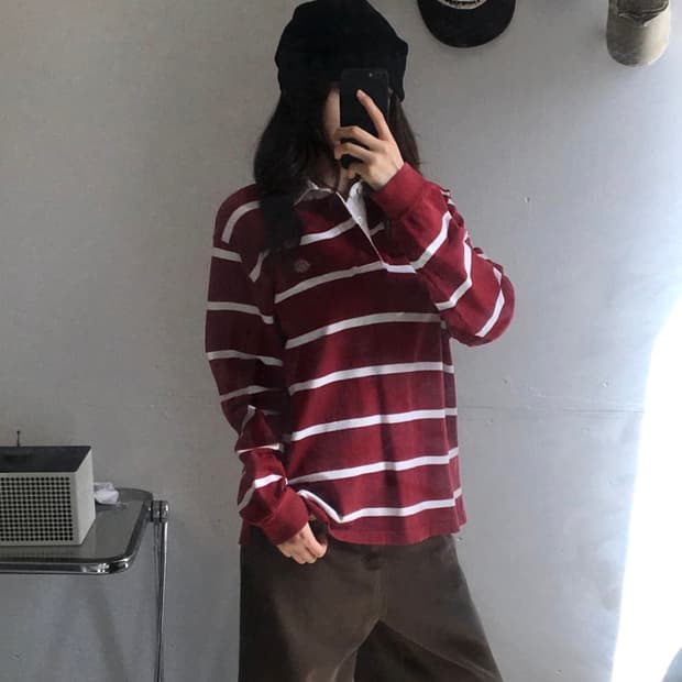 디키즈 롱슬리브 카라티