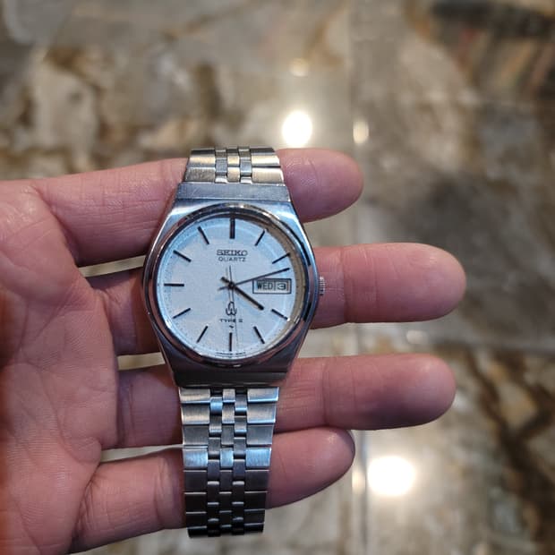 70's~ 세이코 타입2 쿼츠 빈티지 시계