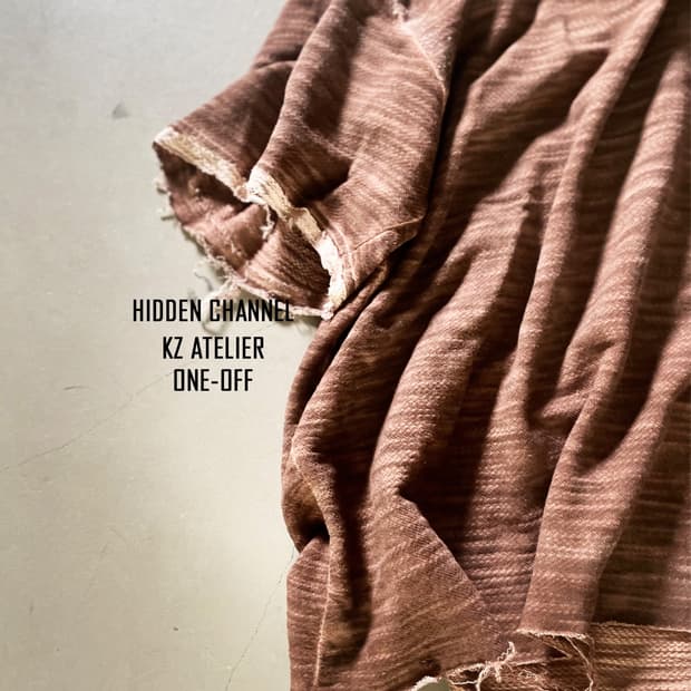 KZ ATELIER Slub Oversized Tee