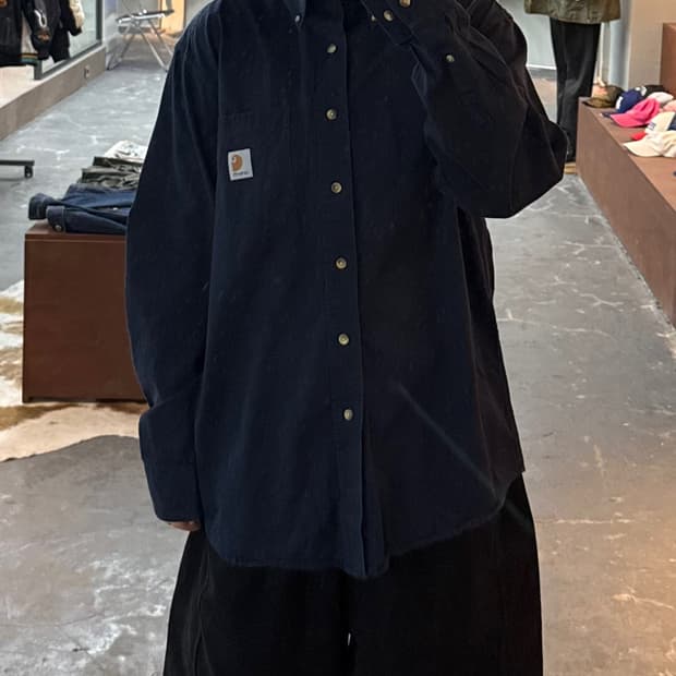 칼하트 네이비 셔츠 H2032