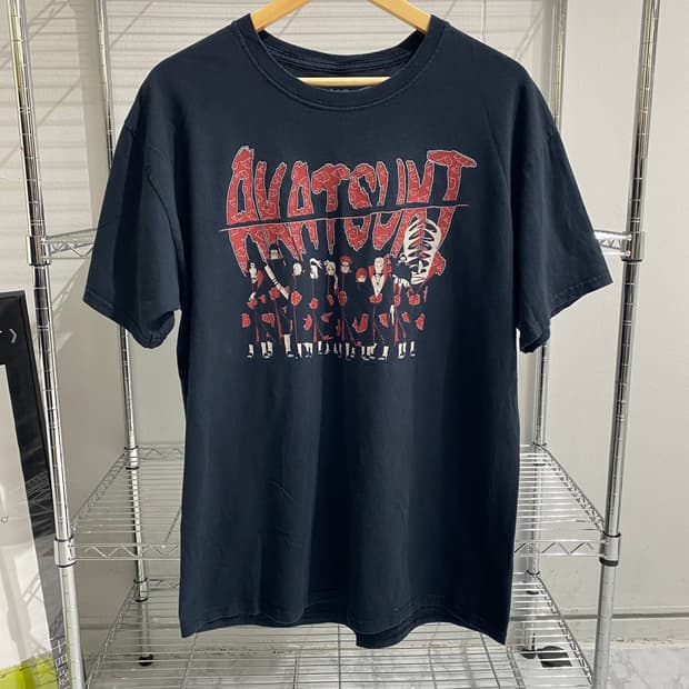 나루토 아카츠키 오피셜 애니메이션 티셔츠