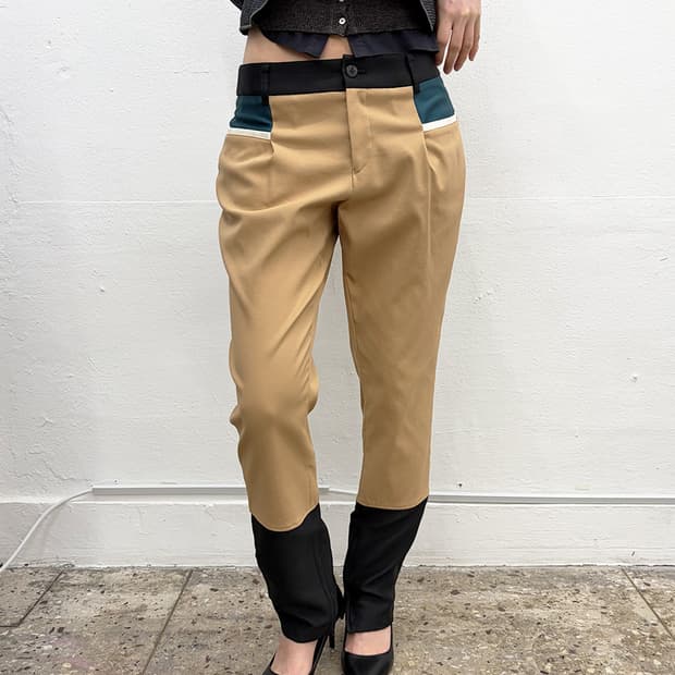 이세이 미야케 2014F/W 패널 트라우저