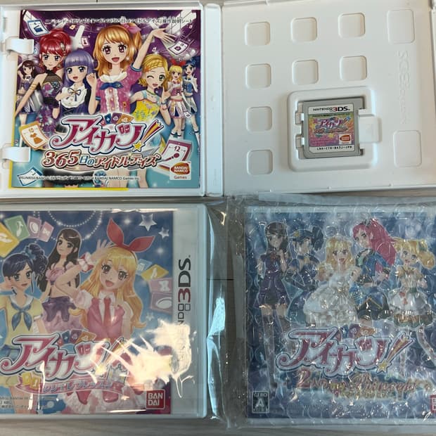 아이카츠 일본판 닌텐도 3ds 3종 일괄 아이엠스타