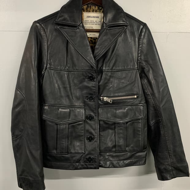자딕앤볼테르 가죽자켓 