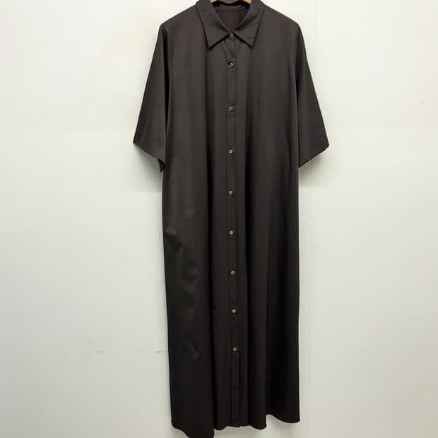 아나크로놈 ANACHRONORM Maxi Shirt Dress