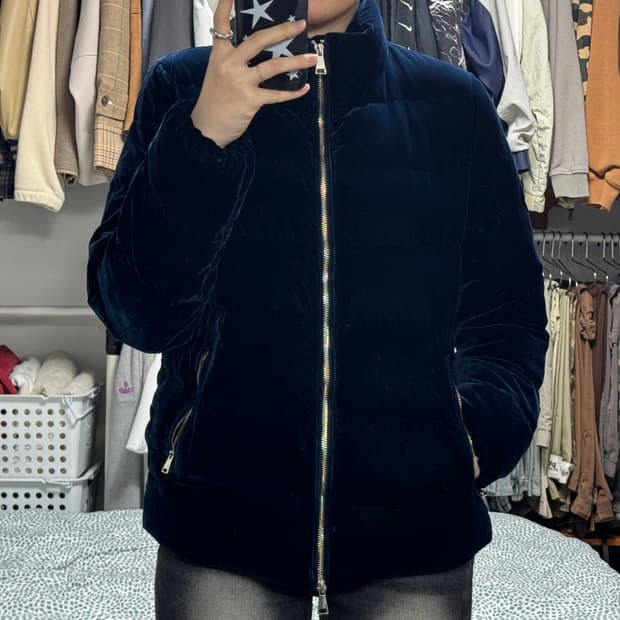 마시모두띠 벨벳 패딩