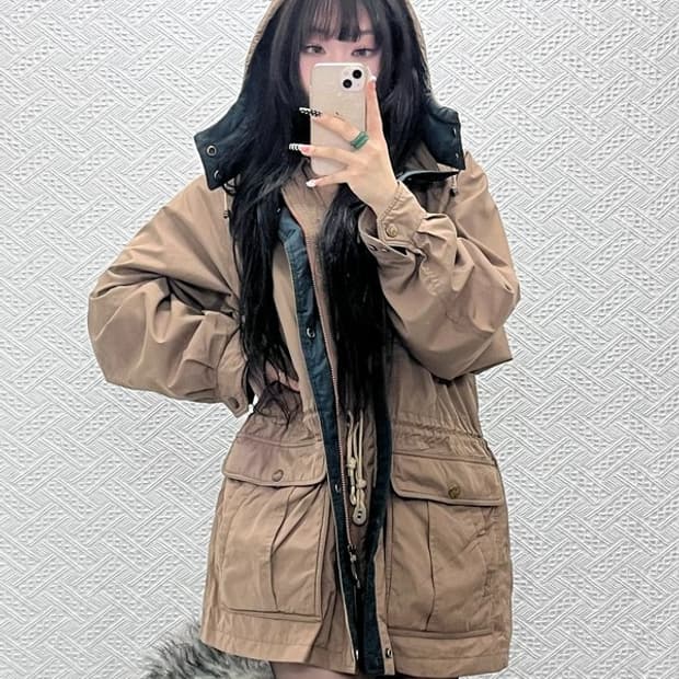 아디다스 빈티지 컨트리 트러커 더블여밈 야상 자켓 105 C10510