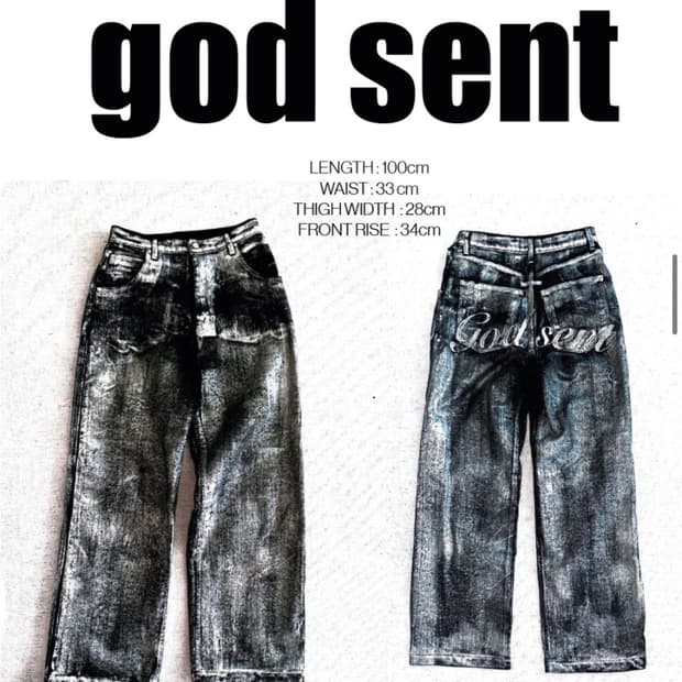 dydoshop  god sent jeans 디와이도샵 갓센트진스