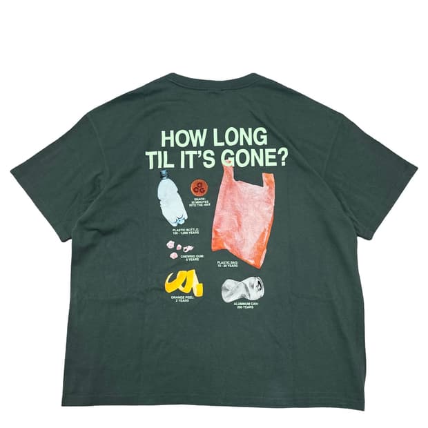 나이키 ACG 프린팅 딥그린 반팔티