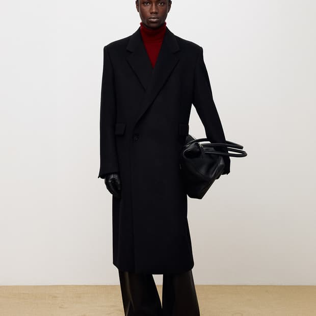 새상품> 토니웩 25fw 랩코트 블랙 L