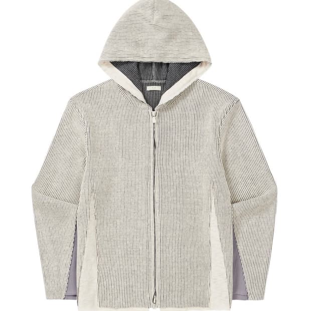 [구함] EP.9 01 HOODIE ZIP UP IVORY