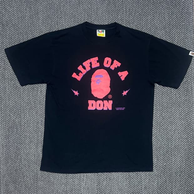 BAPE 베이프 스캇 콜라보 반팔티