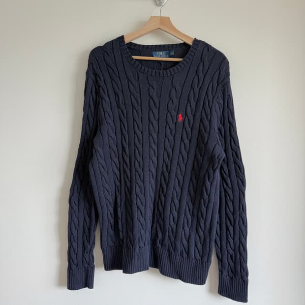 폴로 랄프로렌(Polo Ralph Lauren) 꽈베기 니트