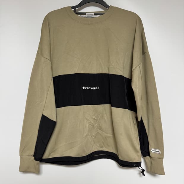 일본 컨버스 배색 맨투맨 95-100