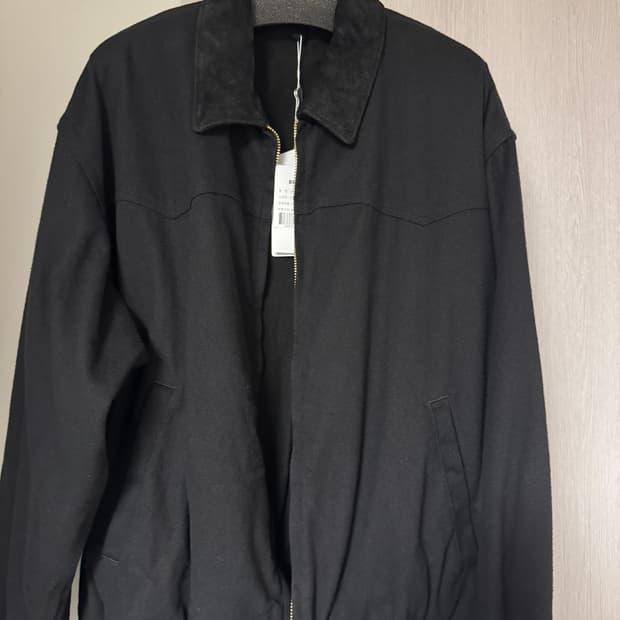 코모리 블랙 드릴자켓 2사이즈 새상품