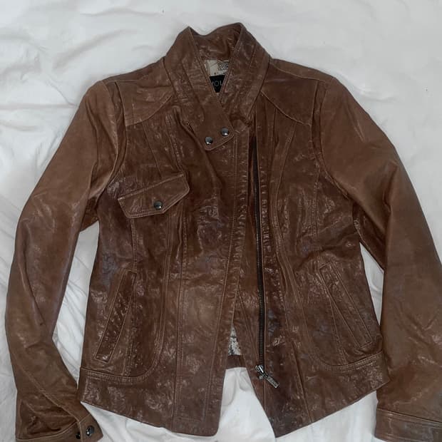 양가죽 빈티지 레더자켓