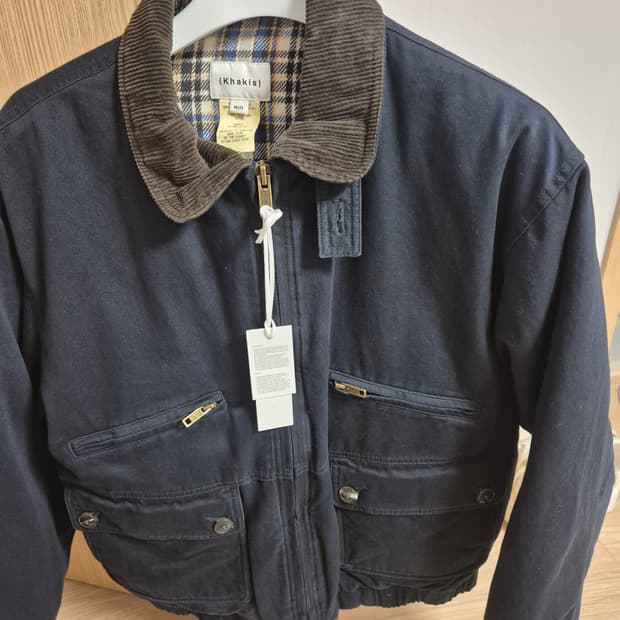 (새상품 m) 카키스 하버다운 네이비