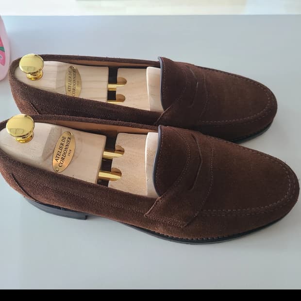 로크 이튼 브라운 로퍼 9사이즈(275)