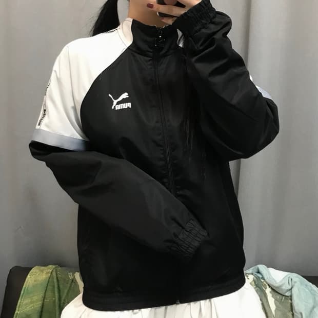 푸마 트레이닝 바람막이 S