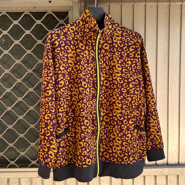 NONE vintage leopard jersey 