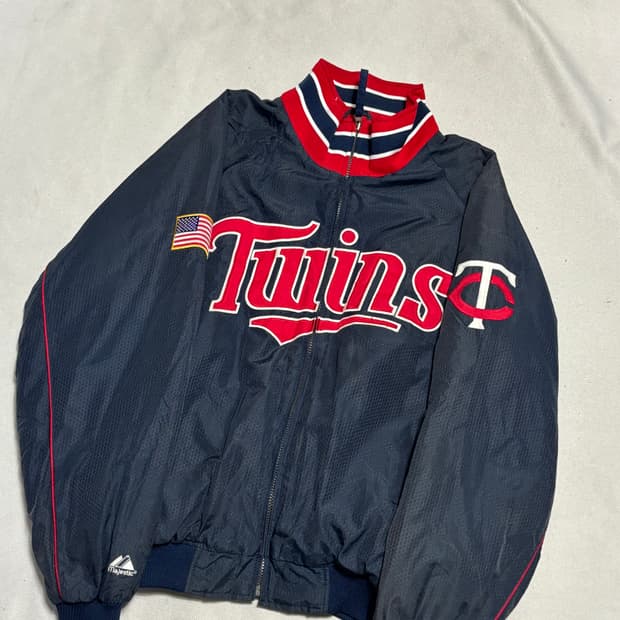 L 마제스틱 미네소타 트윈스 자켓