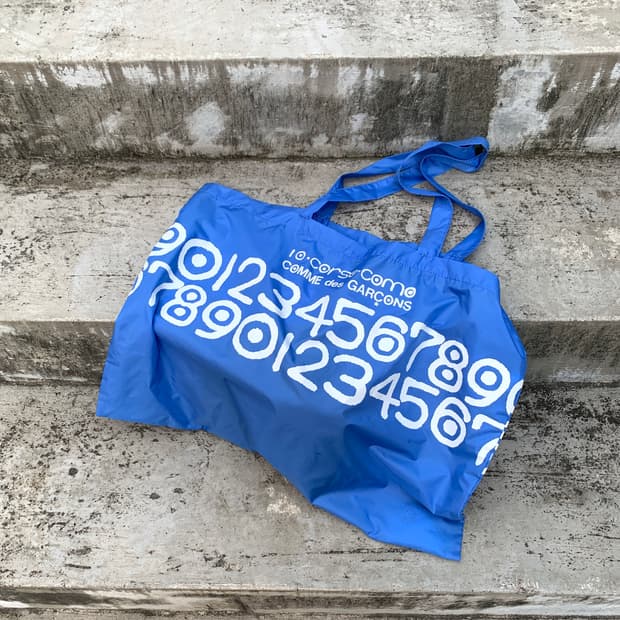 꼼데가르송 x 10 corso como 토트백