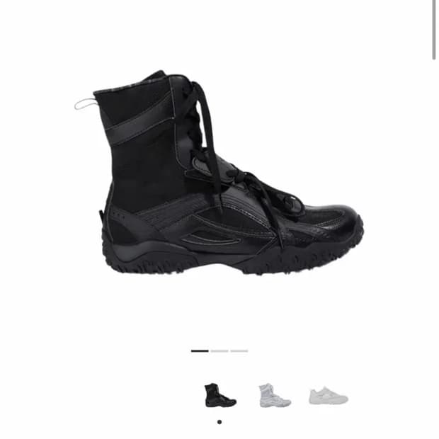 휠라 오호스 에샤페 미드 블랙 250