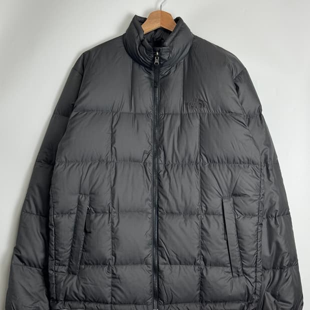 노스페이스 재팬 로체 경량 라이트 다운 패딩 자켓 파카 차콜 그레이 L